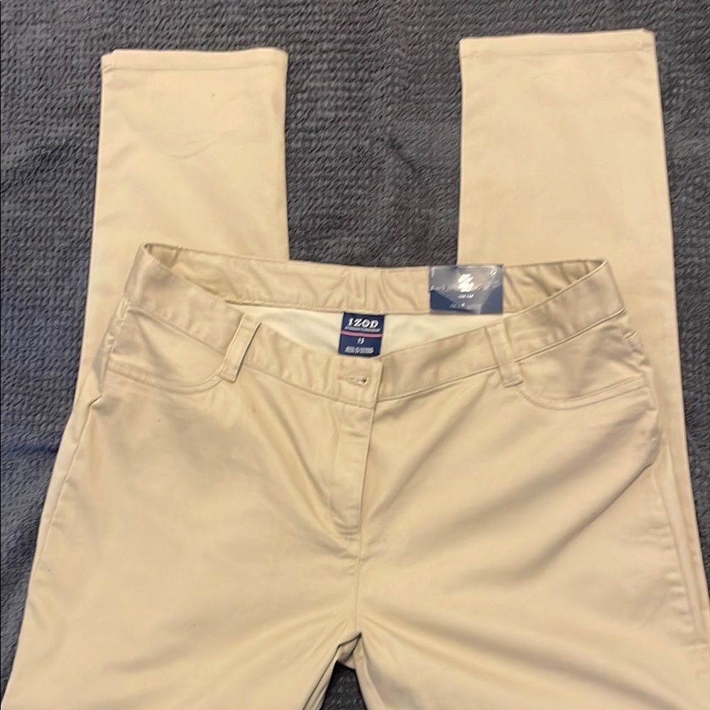 Izod Tan Pants approved schoolwear sz 13